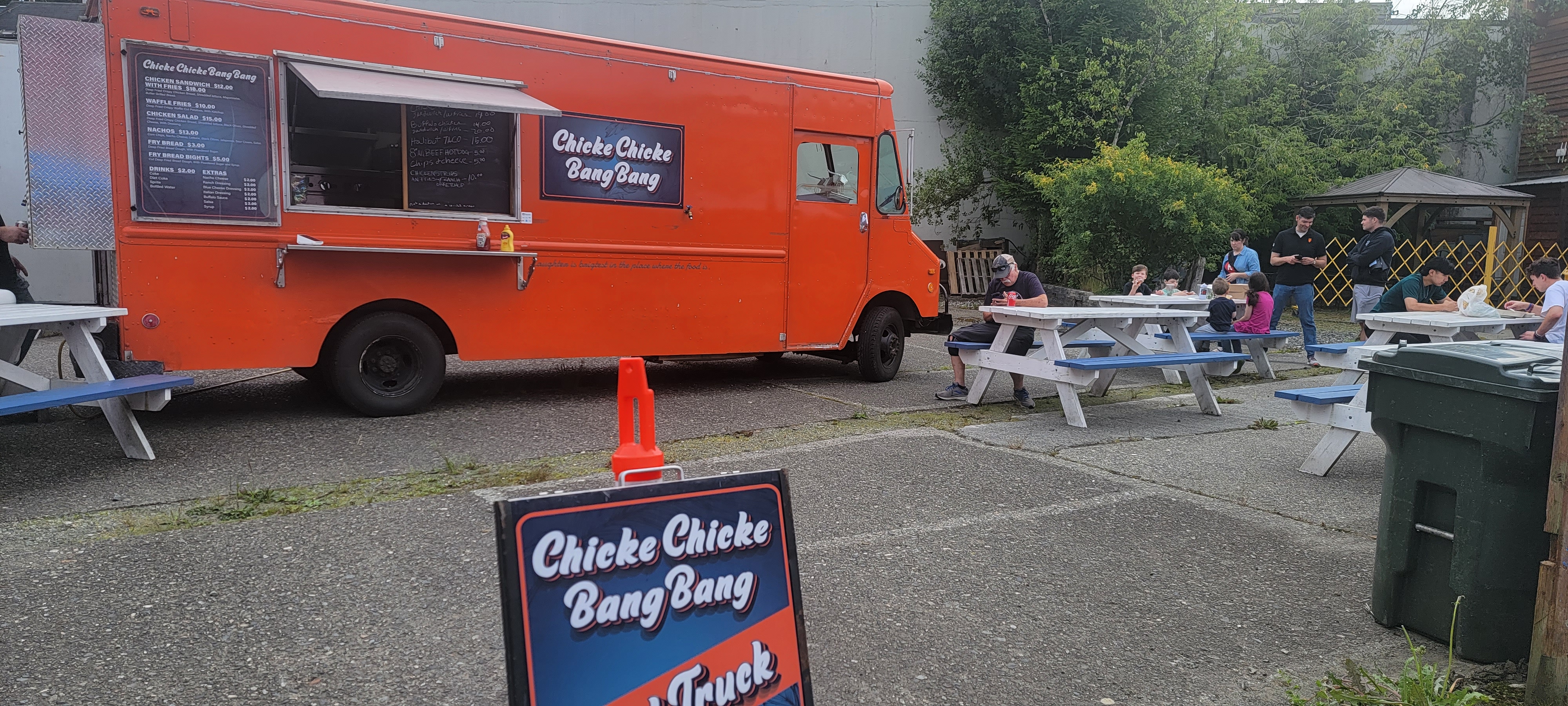 Outside 2 Chicke Chicke Bang Bang Ketchikan Food